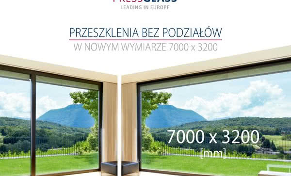 Szyby PRESS GLASS w nowym wymiarze