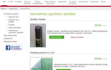 Sklep internetowy Gutta