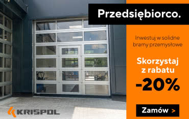 Segmentowe bramy przemysłowe w promocyjnej cenie