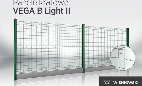 Promocja na panele kratowe Vega B-Light II marki WIŚNIOWSKI!
