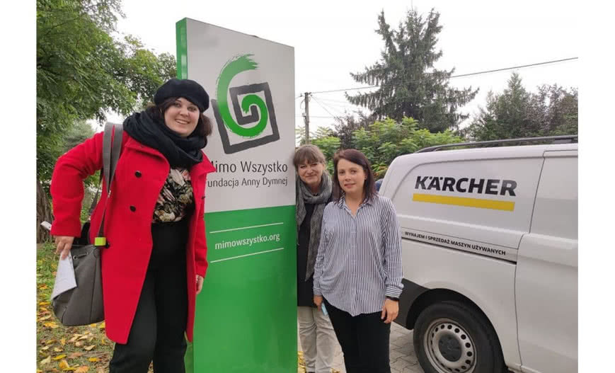 Kärcher wspiera Fundację Anny Dymnej "Mimo Wszystko"