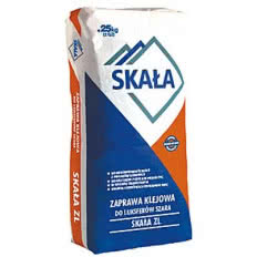 SKAŁA ZL - zaprawa klejowa do luksferów szara