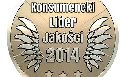 KONSUMENCKI LIDER JAKOŚCI 2014! dla Sokółka Okna i Drzwi