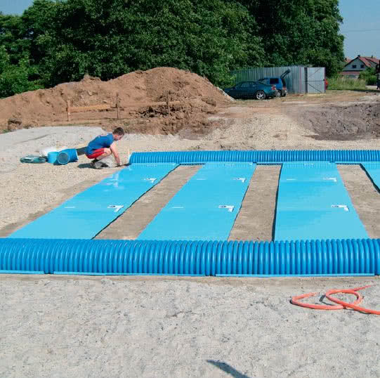 Płytowy wymiennik gruntowy