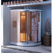 Sauna fińska z kabiną prysznicową PRESTIGE SN 602