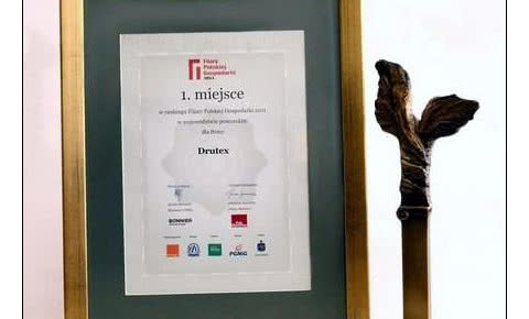 DRUTEX laureatem rankingu Filary Polskiej Gospodarki