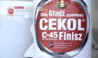 Cekol - Szpachlowanie przy użyciu Cekol C-45 Finisz
