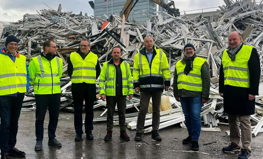 REHAU wykorzystuje materiały pochodzące z recyklingu 