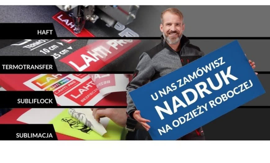 Zamów nadruk na odzieży roboczej
